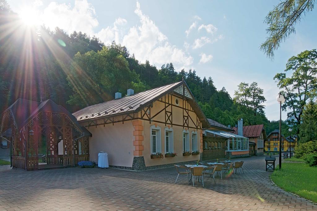 Kupelne Domceky - Kupele Cerveny Klastor Smerdzonka Kültér fotó